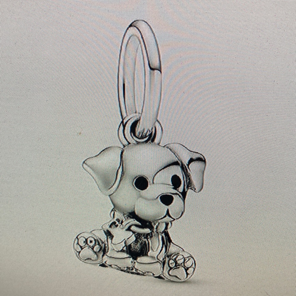 Pandora Silver Dog Charm Bracelet